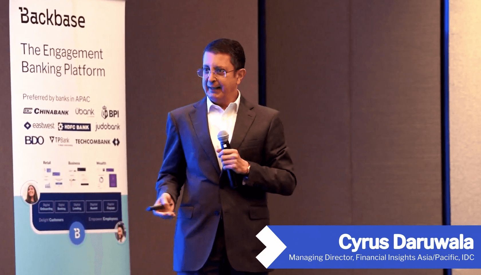 Cyrus Daruwala, IDC's MD of Financial Services Insights