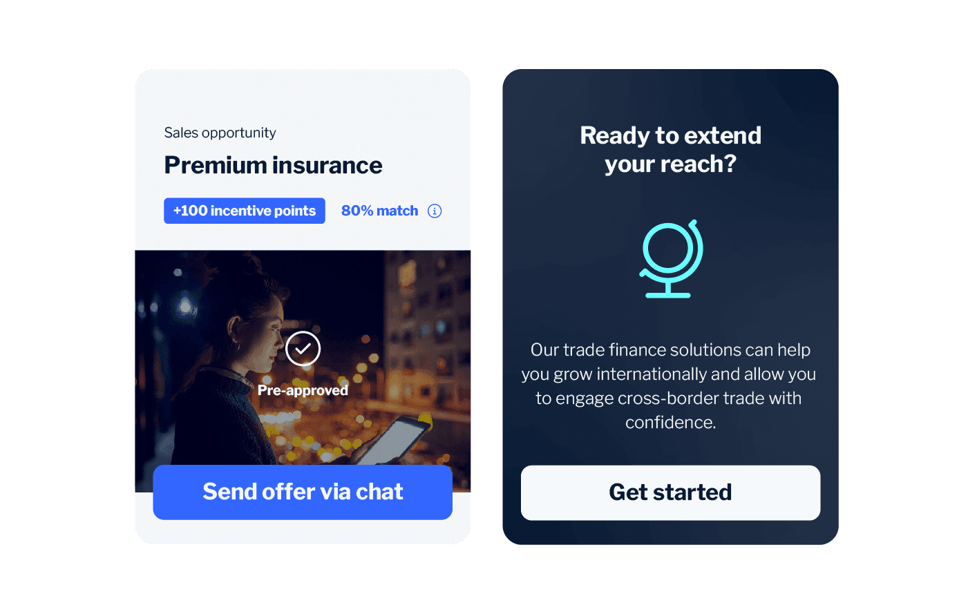 Digital engage personalise banking