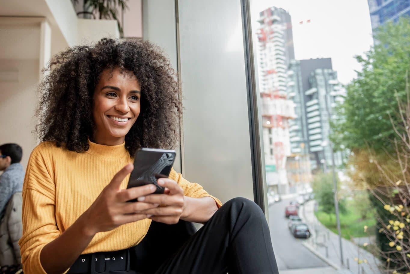 Digital banking in restaurant