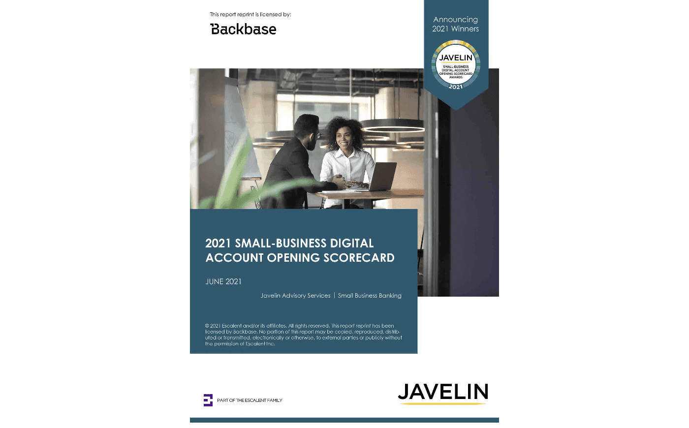 Report javelin best in class small business