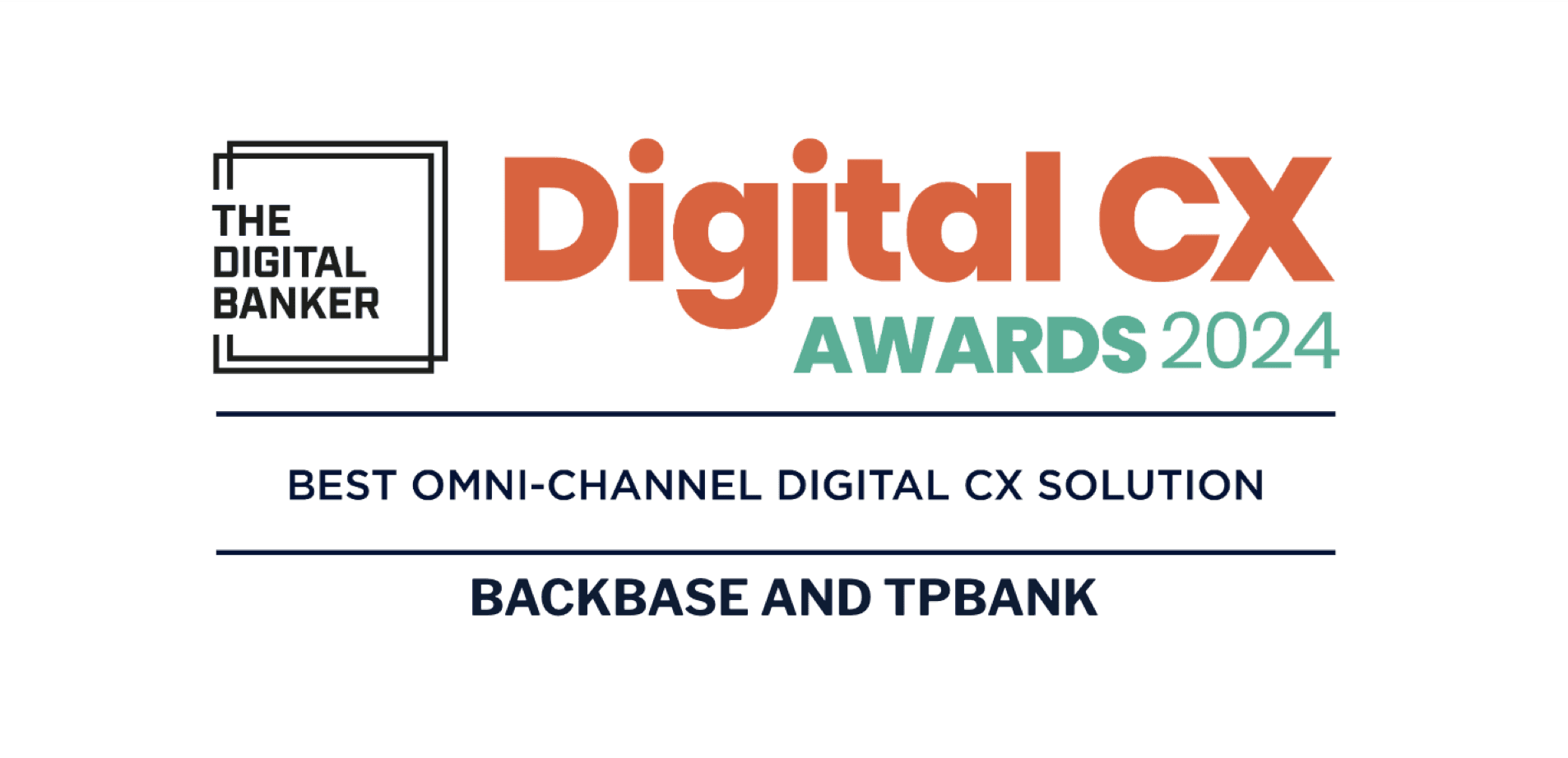 The Digital Banker CX Award Omnichannel Backbase TP Bank