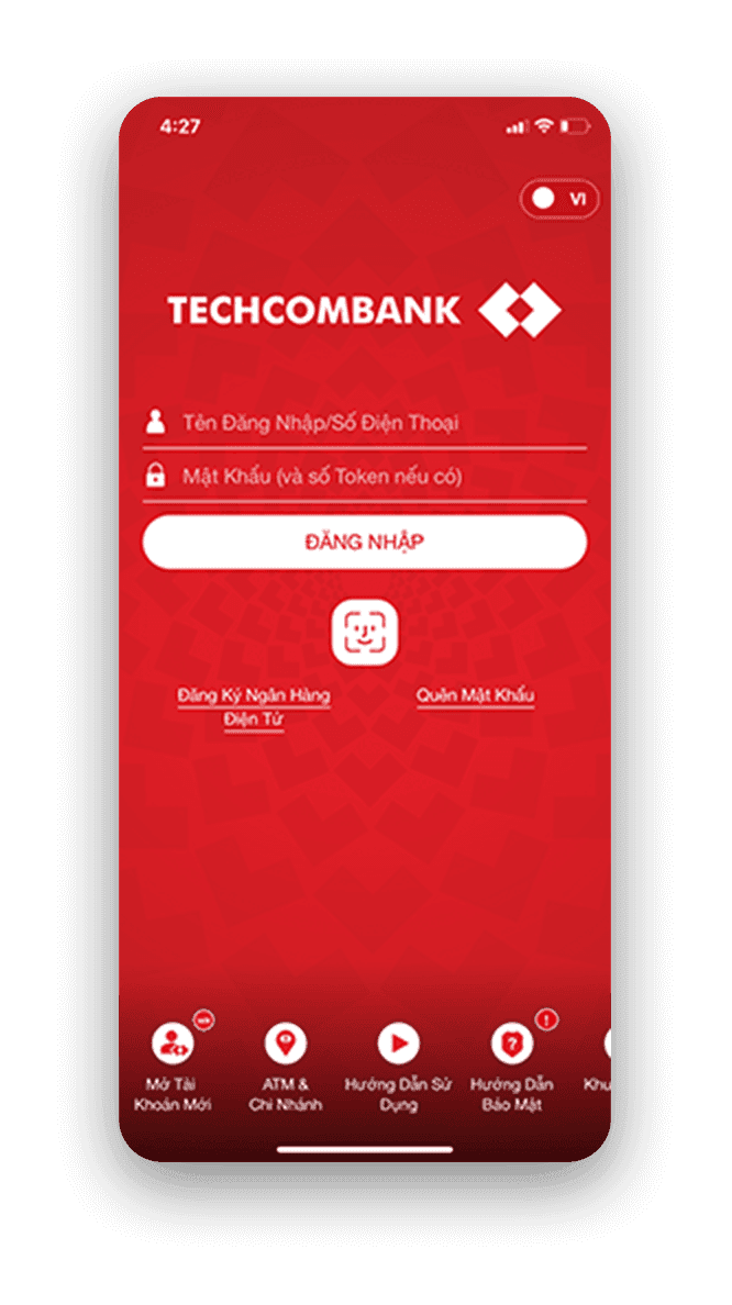 Techcombank - Mobile app
