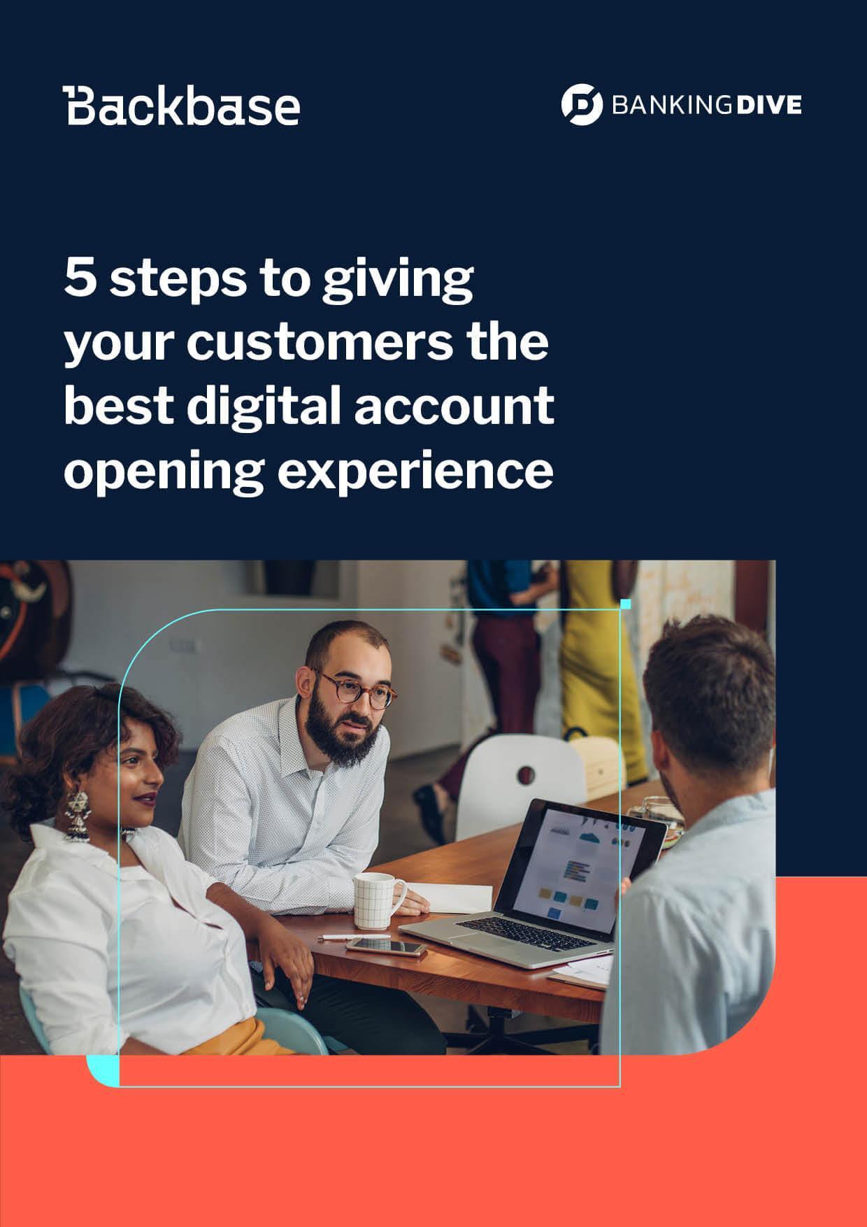 Cover 5 steps giving you customers